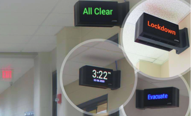 Examples of Notify InfoBoard Displays