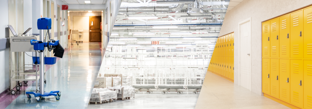 Primex Sync solution exist for many industries, including Healthcare, Education, and Manufacturing